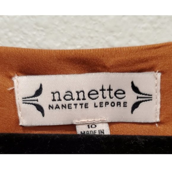 NANETTE LEPORE V-neck Button Front Midi Dress - Picture 2 of 4